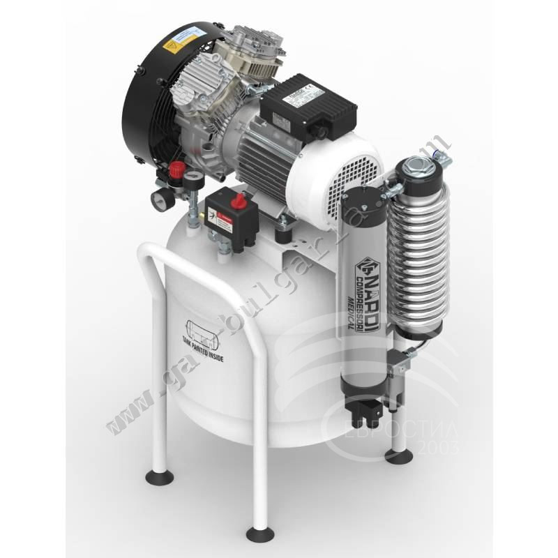 Медицински компресор с ресивър 50L 2Hp Медицински компресор с ресивър 50L 2Hp