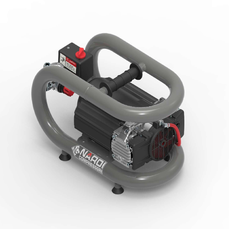 Мини безмаслен компресор 3 литра 0.75Hp
